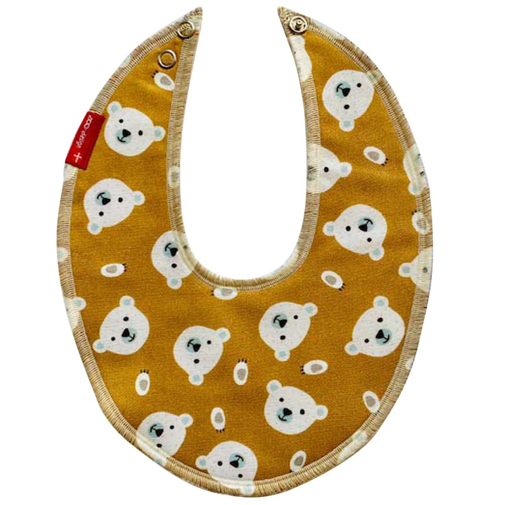 Bib for drool Tiny Bears   Curry